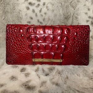Brahmin Ady Wallet in Rose Ombré Melbourne - Like New